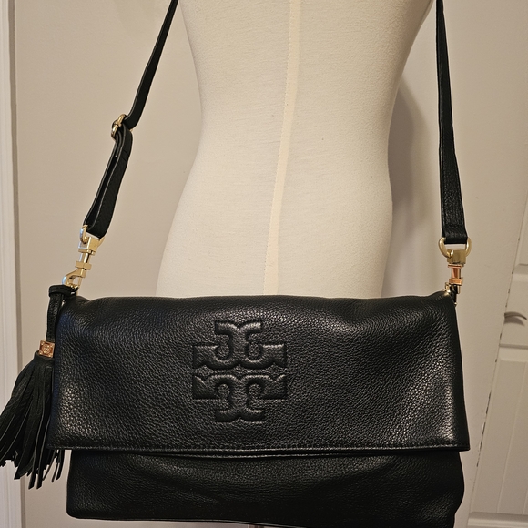 Tory Burch Thea Foldover Crossbody Bag - Picture 9 of 14